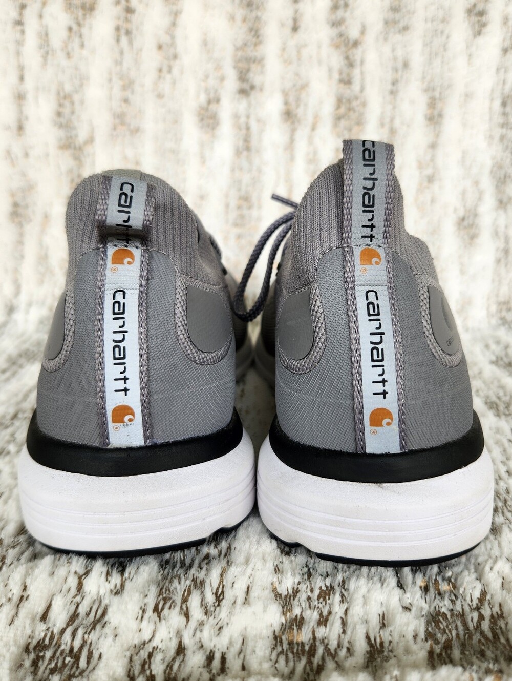 Carhartt Force "Haslett ESD Nano Toe Knit Work Shoe" Grey | Women's Size 7.5 - Picture 5 of 13